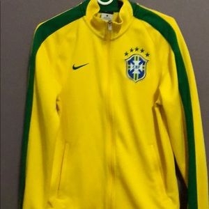 Nike Official 2016 2017 Brazil Football Jackets